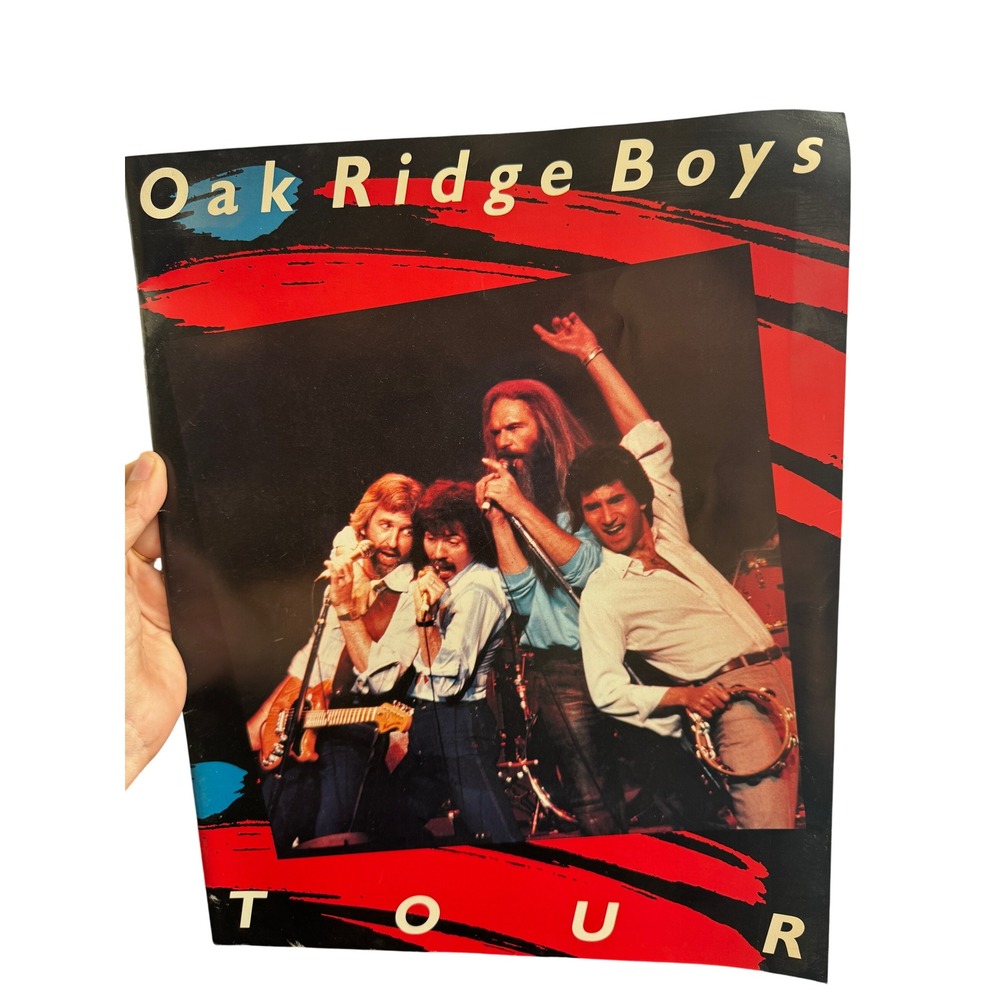 Vintage 1983 Oak Ridge Boys Tour Program Booklet Concert‎ Memorabilia
